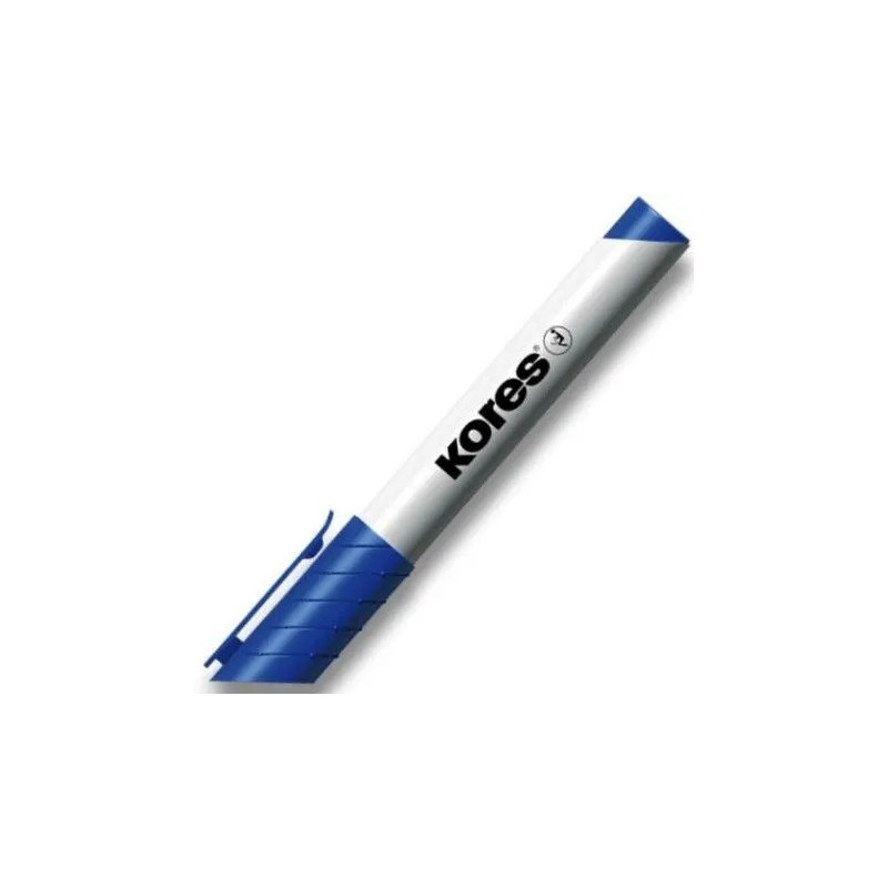 Popisovač Kores na tabule - 3mm, modrý Popisovač Kores na tabule - 3mm, modrý